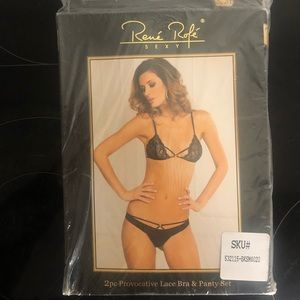 New Sexy Lingerie 2pc set w/ thigh highs